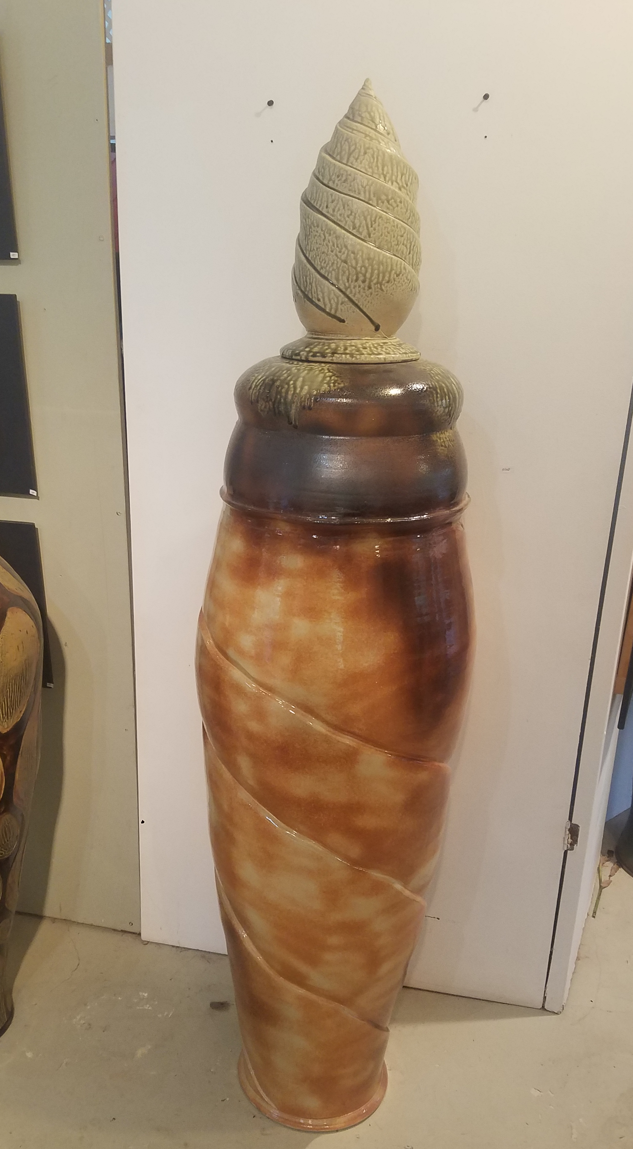 Mammoth Spiral Top Vessel