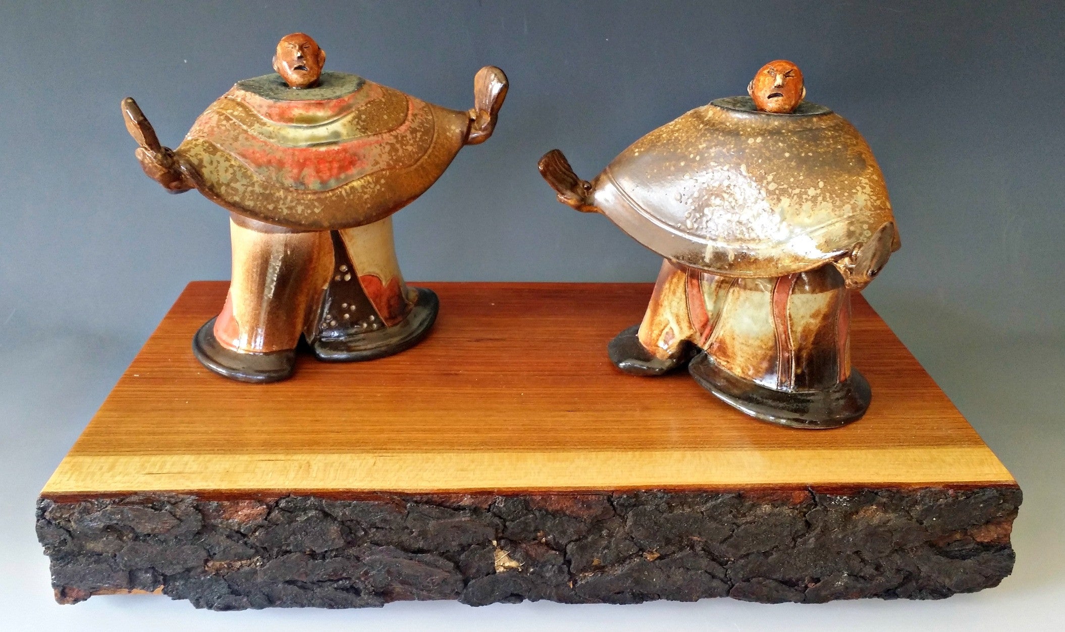 Two Samurai Dancers