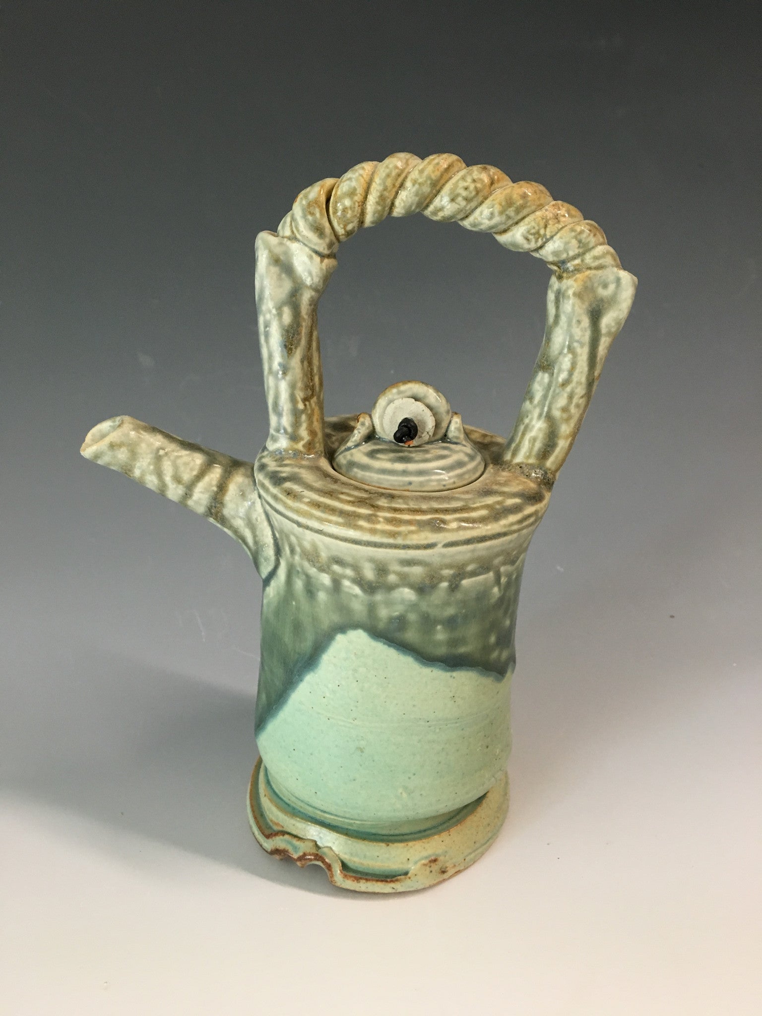Rope Handled Teapot